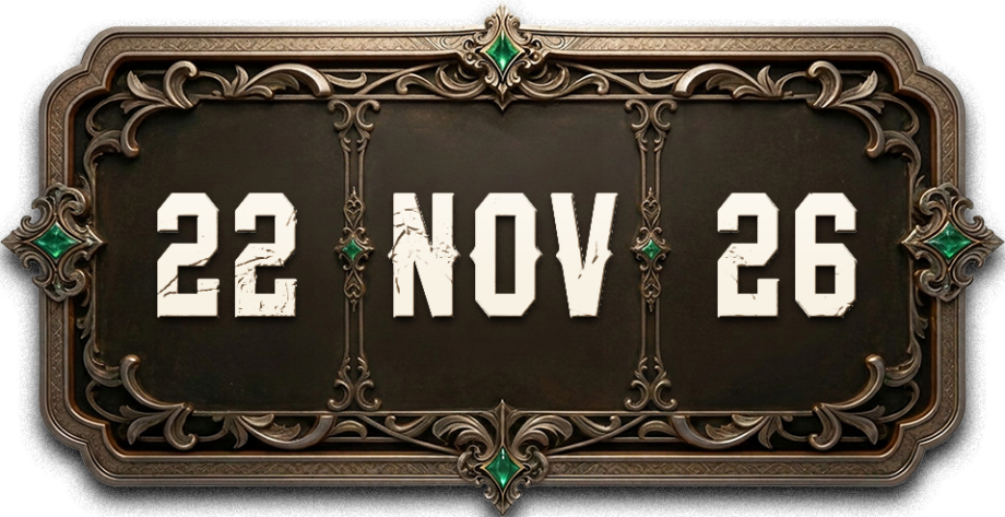 Sonntag, 22. November 2026