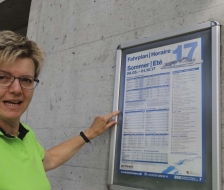 Die Verspätung wurde wett gemacht