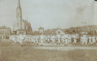 Verbandsfest 1906 auf der Eichbüel-Wiese