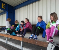 Eine Pause zwischen den Wettkämpfen