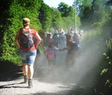 Der staubige Weg nach oben