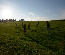 Bereits früh am Morgen auf den Beinen