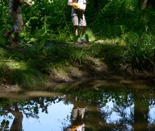 Die verdiente Pause am Weiherli