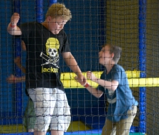 Trampolin für gross und klein