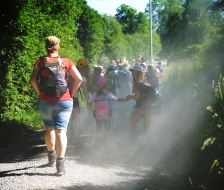 Der staubige Weg nach oben