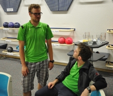 Philipp und Remo im Gespräch