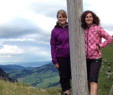 Die beiden Organisatorinnen Jolanda und Susanne