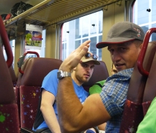 Jeder darf mal auf das Foto