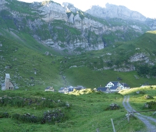Letzte Blicke zurück auf den Übernachtungsort