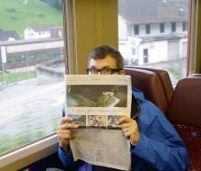 Manche sind noch schüchtern
