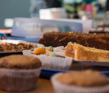 Nach dem Essen gibts Kaffee und Kuchen