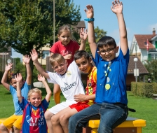 Warten auf die Rangverkündigung