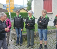 Besammlung am Bahnhof Bazenheid