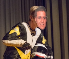 Was macht denn Tom Lüthi auf unserer Bühne?