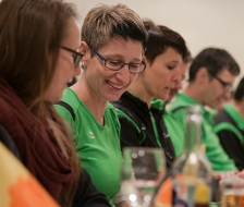 Zwischen Sitzung und Dessert mal ein Spässchen