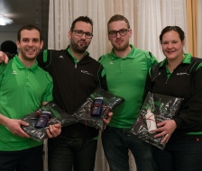 Es werden Ehrungen vorgenommen