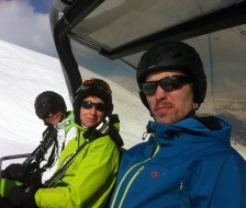 Und wieder nach oben!