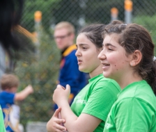 Warten auf den Wettkampf