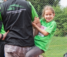 Aufwärmen am Leiter