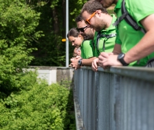 ... und über Wasser