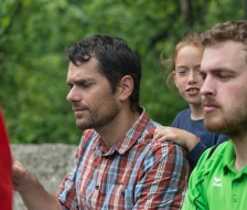 Die Mittagspause wird genossen