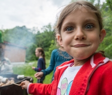 Flavia freut sich auf die Marsh-Mallows
