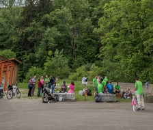 Der Rastplatz in Lütisburg