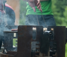 Der Grill läuft auf Hochtouren!