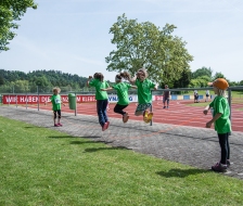 Zwischen den Wettkämpfen wird gespielt