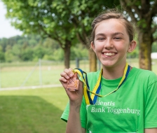 Sie hat eine gekriegt