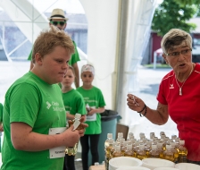 Die Teilnehmer werden verpflegt