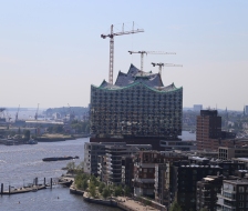 Die Elb-Philharmonie im Bau