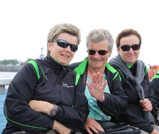 Ausgerüstet mit Brille