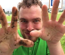 Auch matschig ist es