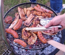 Hier wird gegrillt!
