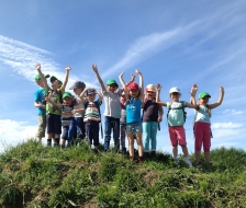 Die kleine Schar ist voller Tatendrang