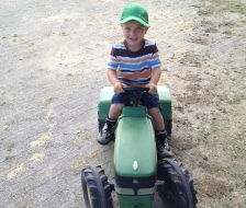 der Traktor ist nicht weniger begehrt!