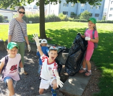 Voller Elan mit dabei!