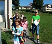 Um Häuser und Ecken herum