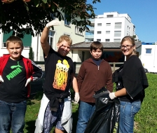 Die Neugasse ist nun sauber