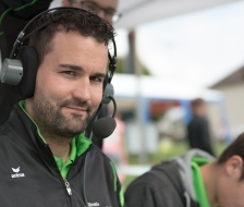 Im Ziel sitzt ein Michi