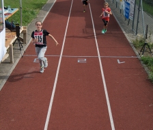 Als erster über die Ziellinie