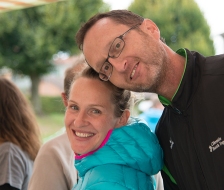 Bruno und Maya beim spontanen Portrait