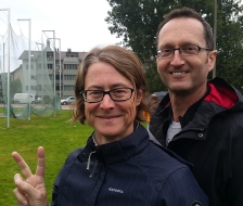 Bruno und Claudia schauen vorbei