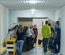 Man wartet auf Sybille