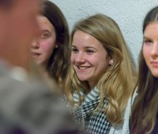 Die aktiven Turnerinnen und Turner sind anwesend