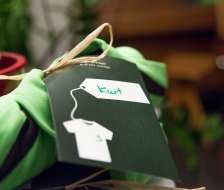 Jedes Mitglied erhält ein Shirt