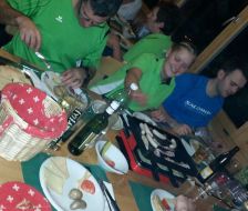 Los geht's mit dem feinen Essen!