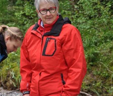 Martha in voller Montur