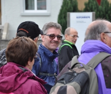 Inmitten der Leute